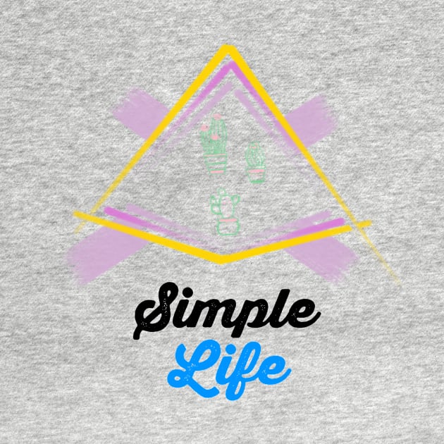 Simple Life Tshirt Design by hasanclgn